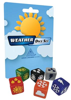 Set di dadi meteorologici
