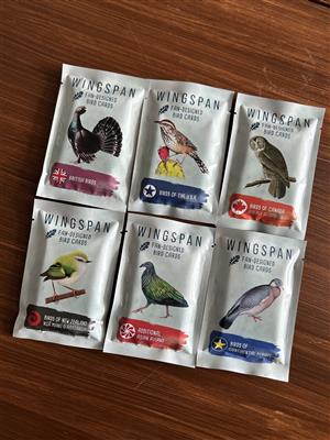 Wingspan Fan-Designet Bird Packs Display 6
