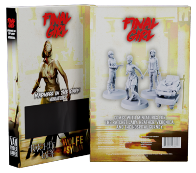 Final Girl Madness in the Dark Miniaturen