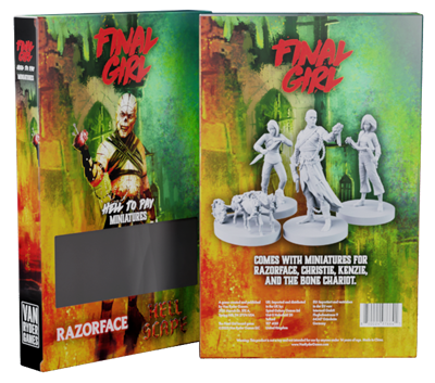 Miniaturas Hell to Pay de Final Girl