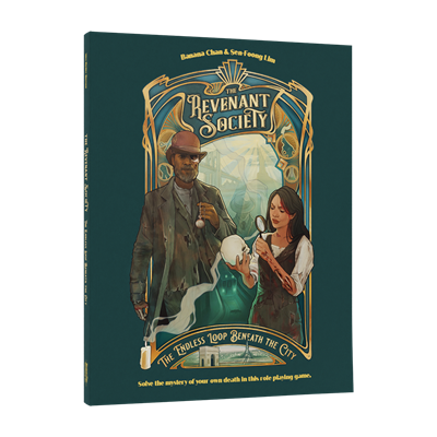 Il libro base del gioco di ruolo Revenant Society