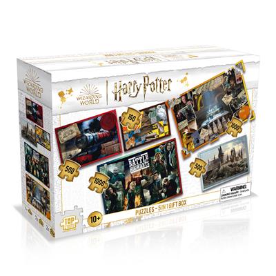 Harry Potter Puzzle 5-in-1-2x1000, 2x500, 1x160