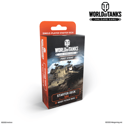 Deck de démarrage World of Tanks First Strike États-Unis