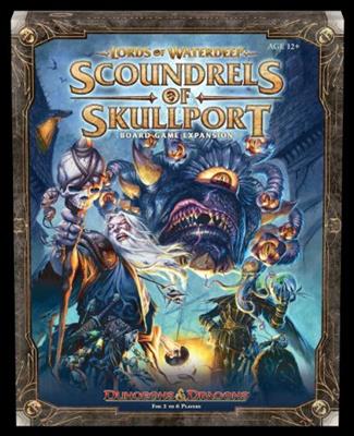 D&D SCOUNDRELS OF SKULLPORT BOARDE GAME