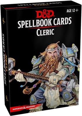 D&D Spellbook Cards Cleric (153 kort)