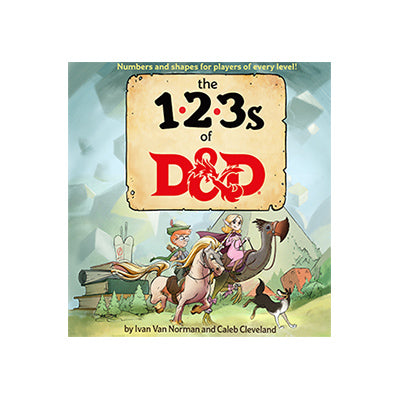 123's of D&D Learn to Count Children's Book