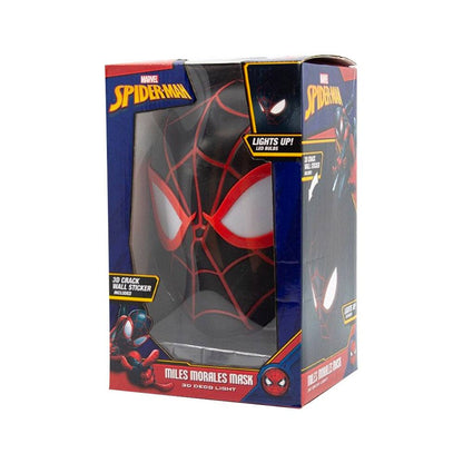 Marvel 3D LED Light Spider-Man Miles Morales Face 3D - Damaged packaging