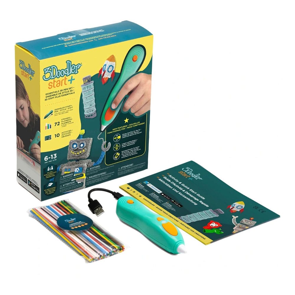 3Doodler 3D Pen Start+ Essentials Sæt
