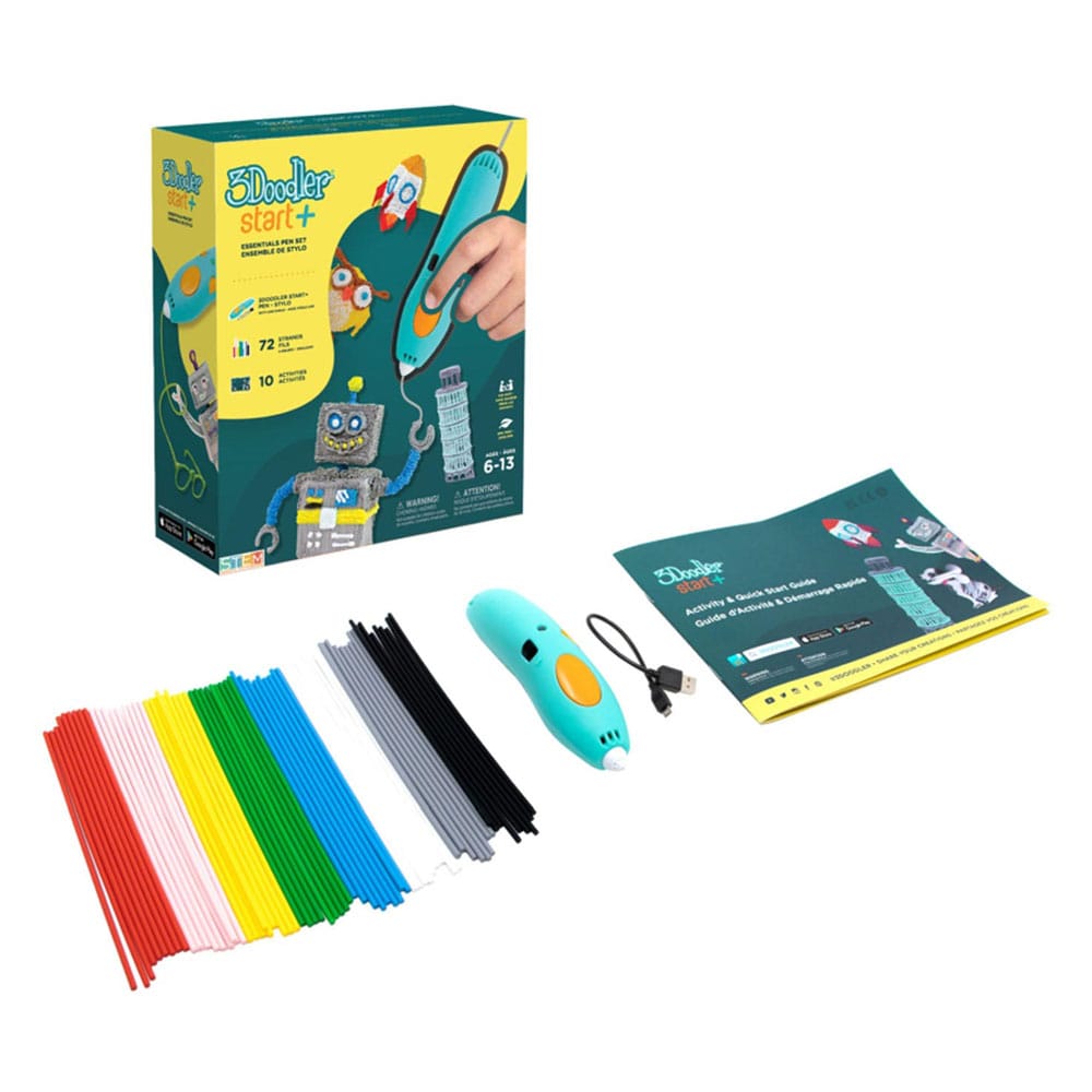 3Doodler 3D Pen Start+ Essentials Sæt