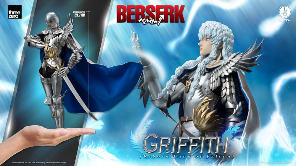 Berserk Action Figure 1/6 Griffith (Reborn Band of Falcon) 30 cm