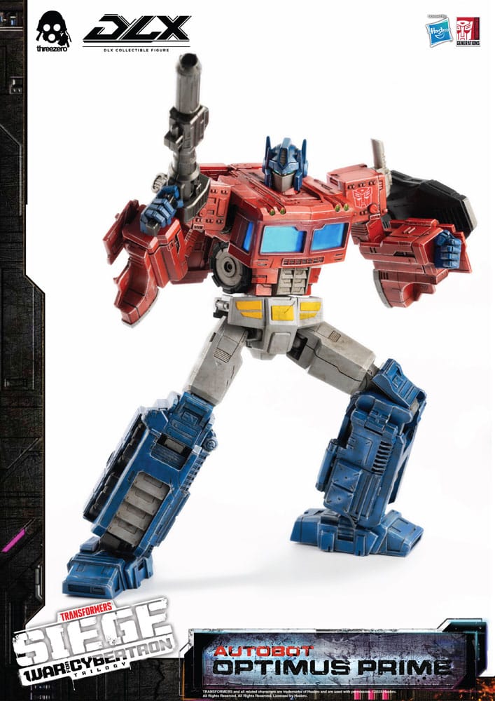 Transformers: Cybertron Savaşı Üçlemesi DLX Aksiyon Figürü 1/6 Optimus Prime 25 cm