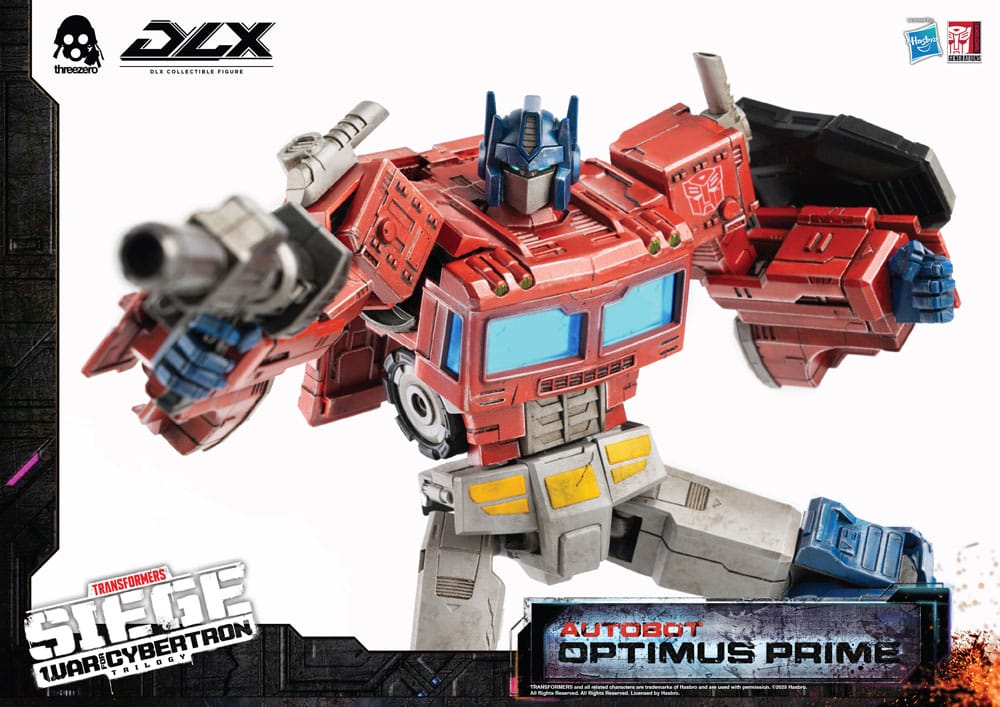 Transformers: Cybertron Savaşı Üçlemesi DLX Aksiyon Figürü 1/6 Optimus Prime 25 cm