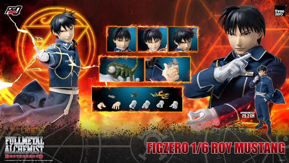 Fullmetal Alchemist: Brotherhood Actiefiguur FigZero 1/6 Roy Mustang 29 cm