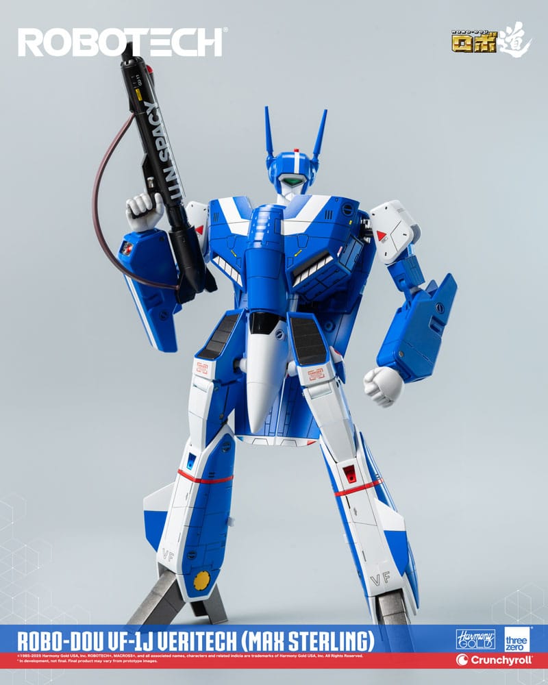 Robotech-actiefiguur ROBO-DOU VF-1J Veritech (Max Sterling) 20 cm