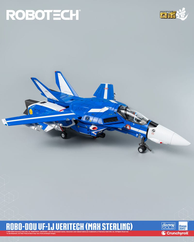 Robotech-actiefiguur ROBO-DOU VF-1J Veritech (Max Sterling) 20 cm