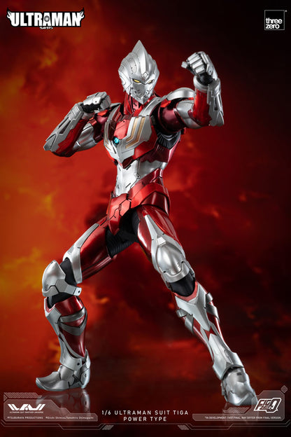 Ultraman Figzero Action Abbildung 1/6 Ultraman -Anzug Tiga Power Typ 31 cm