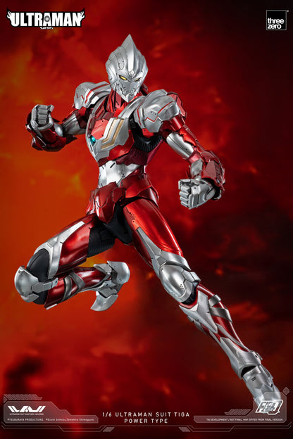 Ultraman Figzero Action Abbildung 1/6 Ultraman -Anzug Tiga Power Typ 31 cm