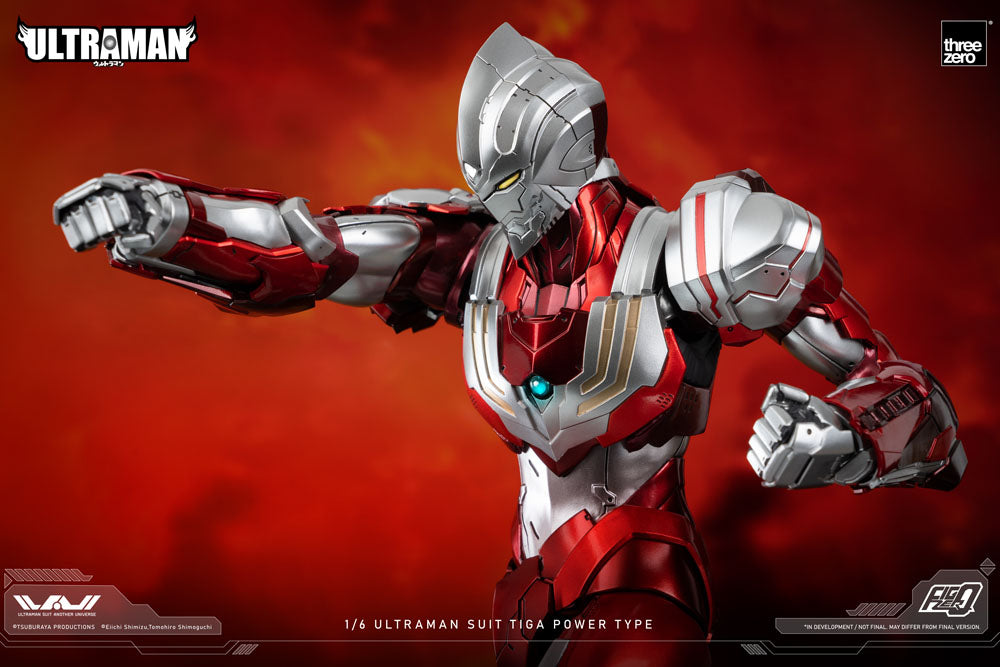 Ultraman Figzero Action Abbildung 1/6 Ultraman -Anzug Tiga Power Typ 31 cm