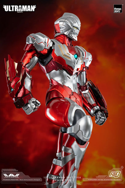 Ultraman Figzero Action Abbildung 1/6 Ultraman -Anzug Tiga Power Typ 31 cm