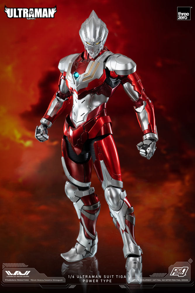 Ultraman Figzero Action Abbildung 1/6 Ultraman -Anzug Tiga Power Typ 31 cm