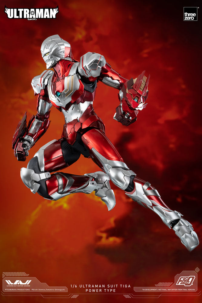 Ultraman Figzero Action Abbildung 1/6 Ultraman -Anzug Tiga Power Typ 31 cm