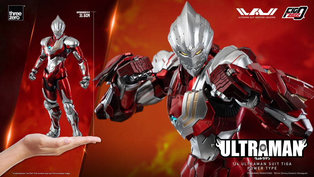 Ultraman Figzero Action Abbildung 1/6 Ultraman -Anzug Tiga Power Typ 31 cm