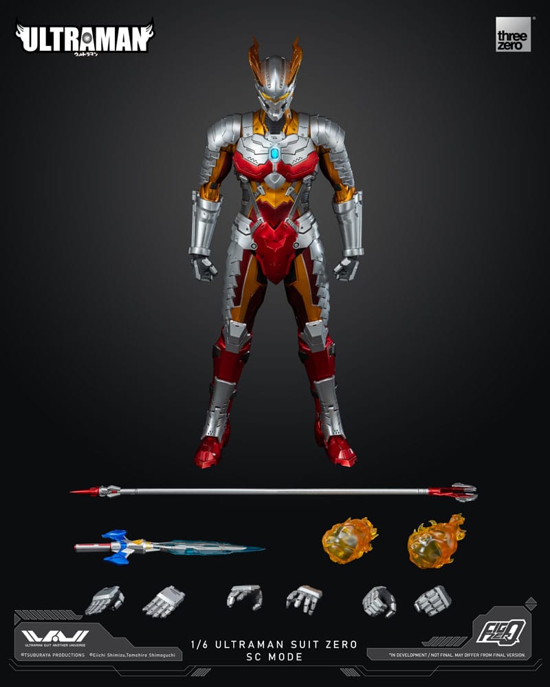Ultraman Figzero Action Abbildung 1/6 Ultraman -Anzug Null SC -Modus 31 cm