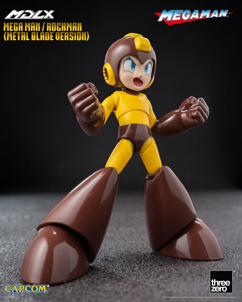 Mega Man MDLX Aksiyon Figürü Mega Man / Rockman (Metal Blade Versiyonu) 10 cm