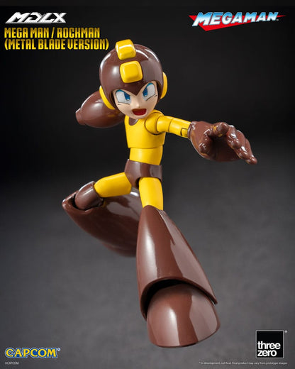 Mega Man MDLX Aksiyon Figürü Mega Man / Rockman (Metal Blade Versiyonu) 10 cm