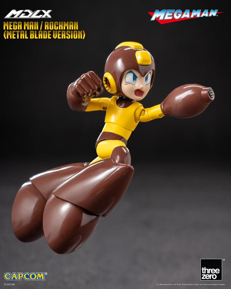 Mega Man MDLX Aksiyon Figürü Mega Man / Rockman (Metal Blade Versiyonu) 10 cm