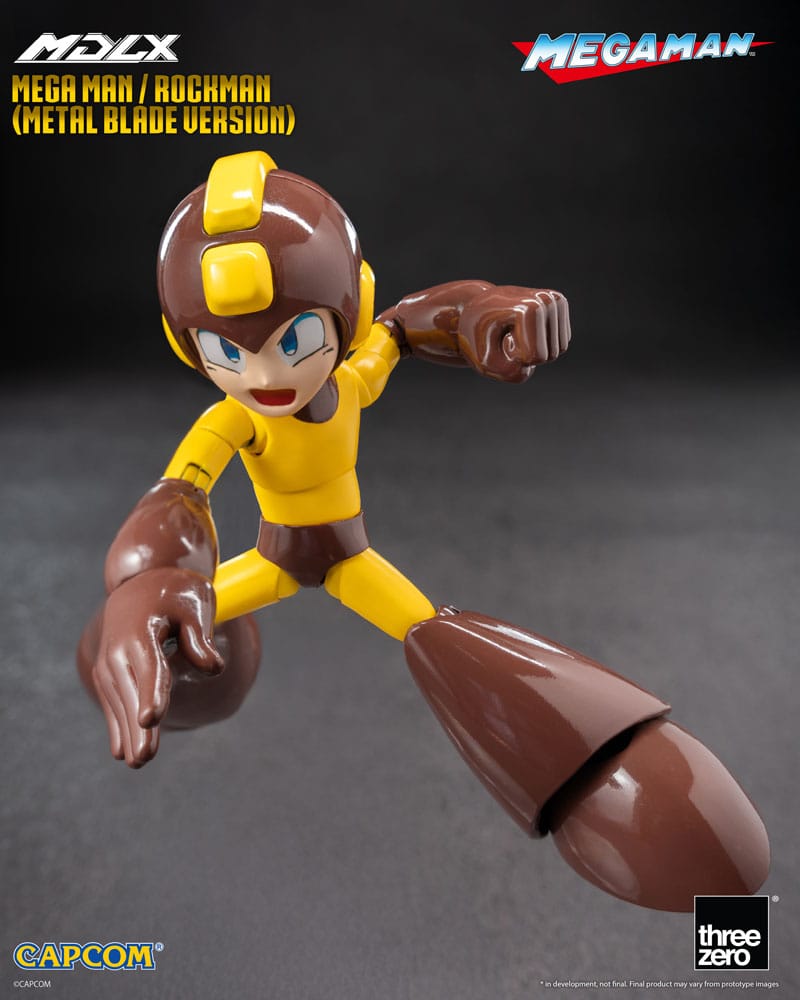 Mega Man MDLX Aksiyon Figürü Mega Man / Rockman (Metal Blade Versiyonu) 10 cm