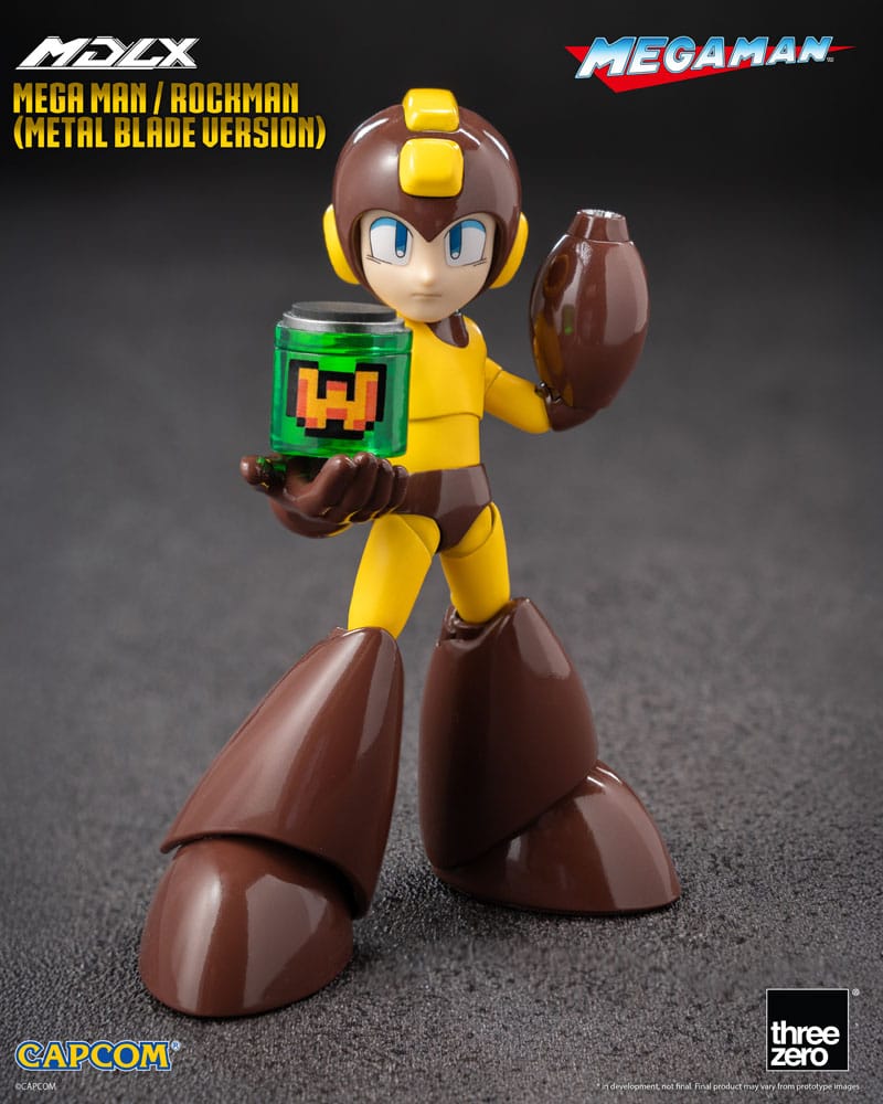 Mega Man MDLX Aksiyon Figürü Mega Man / Rockman (Metal Blade Versiyonu) 10 cm