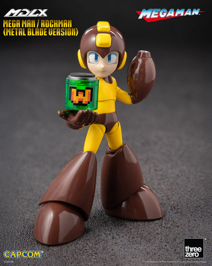 Mega Man MDLX Aksiyon Figürü Mega Man / Rockman (Metal Blade Versiyonu) 10 cm