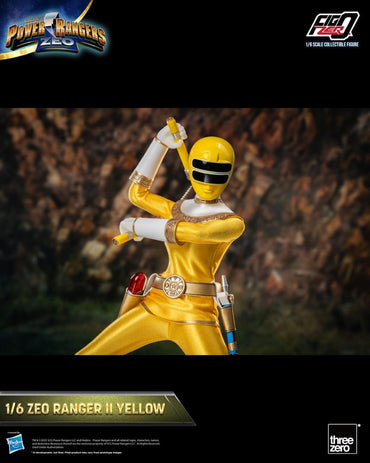 Power Rangers Zeo Figzero Acción Figura 1/6 Ranger II Amarillo 30 cm