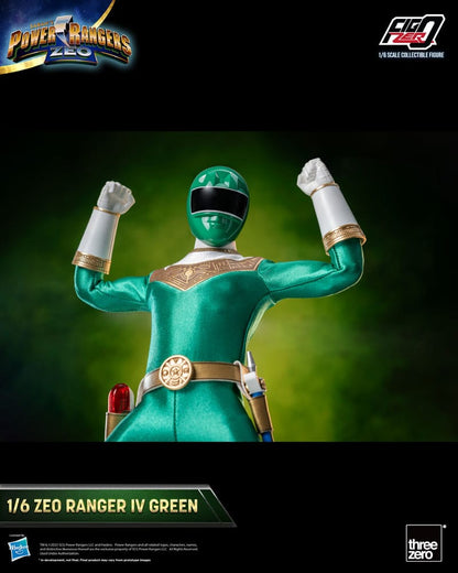 Power Rangers Zeo FigZero Action Figure 1/6 Ranger IV Green 30 cm