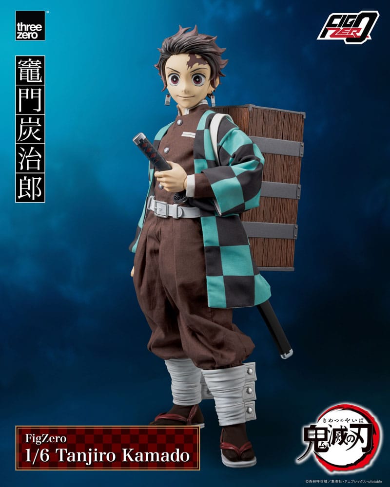 Demon Slayer: Kimetsu No Yaiba FigZero Actie Figuur 1/6 Tanjiro Kamado 27 cm