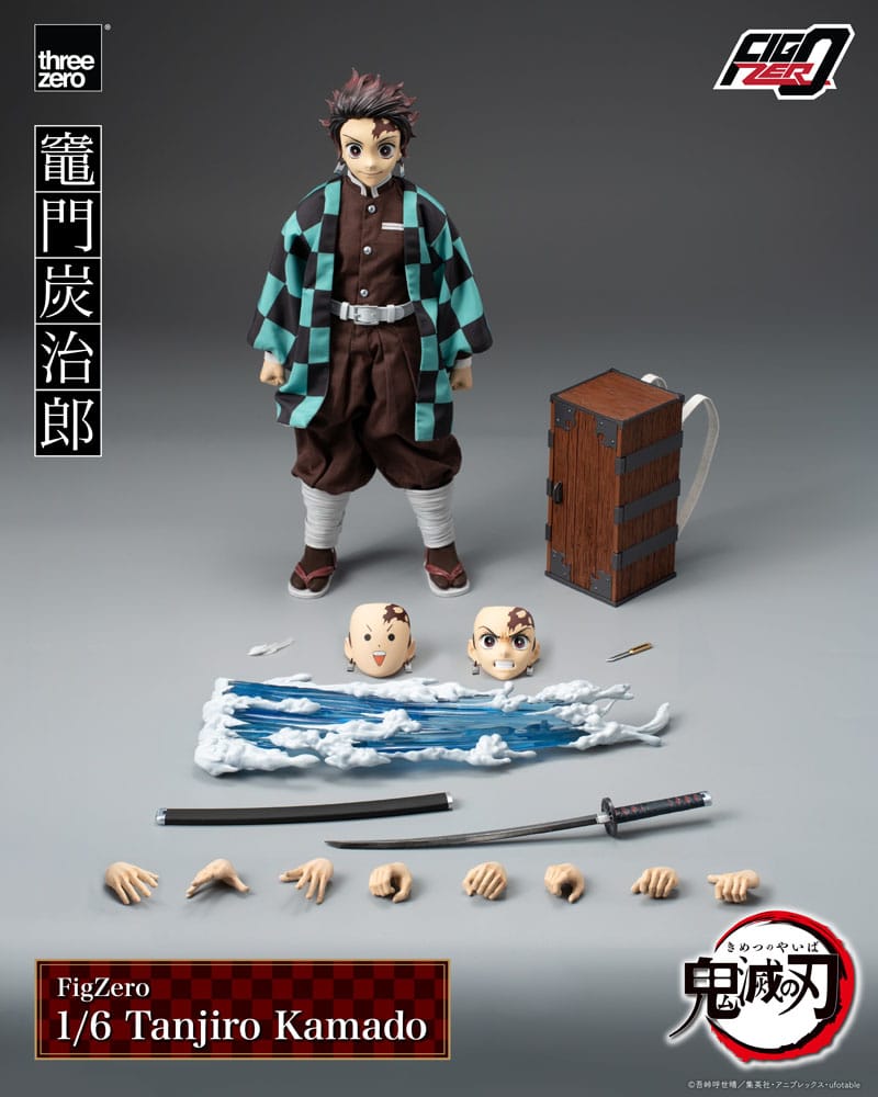 Demon Slayer: Kimetsu No Yaiba FigZero Actie Figuur 1/6 Tanjiro Kamado 27 cm