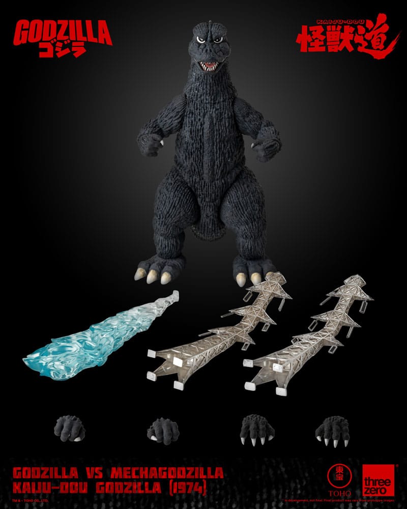 Godzilla vs. Mechagodzilla (1974) Actiefiguur Kaiju-Dou Godzilla (1974) 23 cm