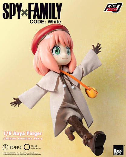 SPY X OBITELJI KOD: Bijela Figzero Action Slika 1/6 Anya Forger Zimski kostim ver. 17 cm