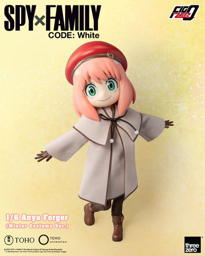 SPY X OBITELJI KOD: Bijela Figzero Action Slika 1/6 Anya Forger Zimski kostim ver. 17 cm