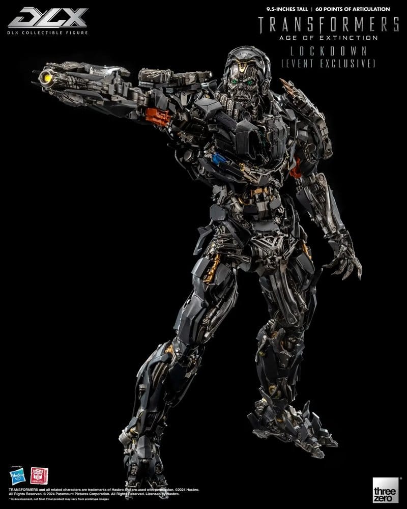 Transformers: Age of Extinction DLX Action Figure 1/6 Lockdown 24 cm heo Esclusivo