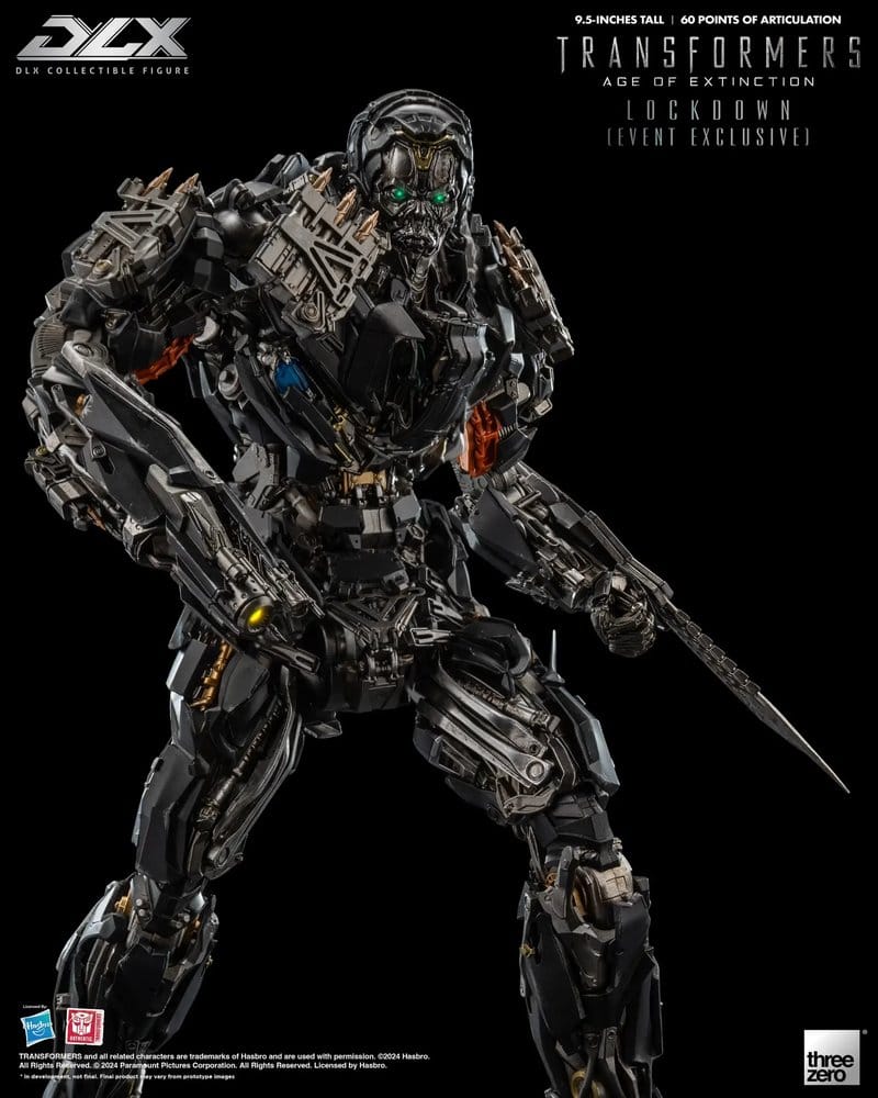 Transformers: Age of Extinction DLX Action Figure 1/6 Lockdown 24 cm heo Esclusivo
