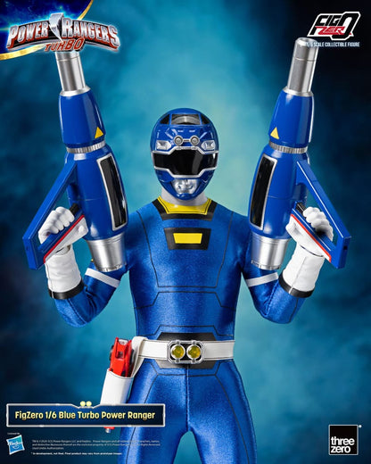 Power Rangers Turbo FigZero Actie Afbeelding 1/6 Blue Turbo Power Ranger 30 cm