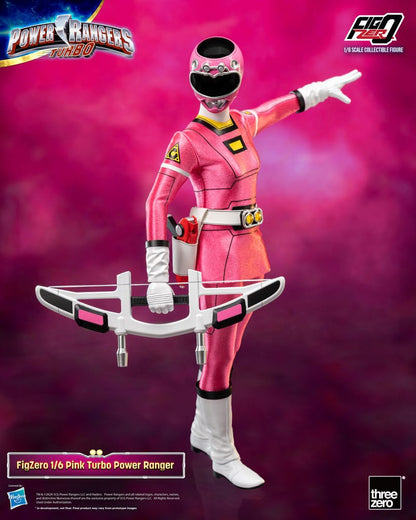 Power Rangers Turbo Figzero Action Bild 1/6 Pink Turbo Power Ranger 30 cm