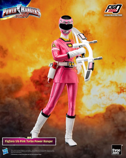 Power Rangers Turbo Figzero Action Bild 1/6 Pink Turbo Power Ranger 30 cm