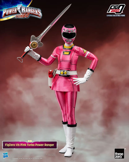 Power Rangers Turbo Figzero Action Bild 1/6 Pink Turbo Power Ranger 30 cm