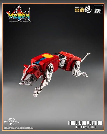 Voltron: Defender of the Universe Robo-Dou akcijska figurica Voltron Retro Toy Edition 27 cm