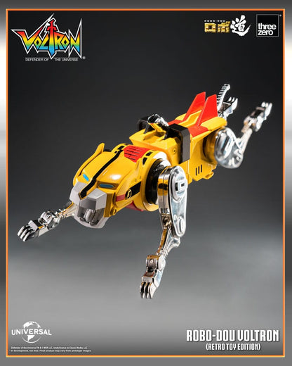 Voltron: Defender of the Universe Robo-Dou akcijska figurica Voltron Retro Toy Edition 27 cm