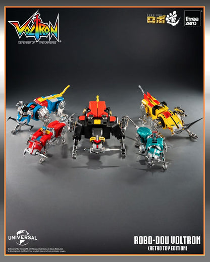 Voltron: Defender of the Universe Robo-Dou akcijska figurica Voltron Retro Toy Edition 27 cm