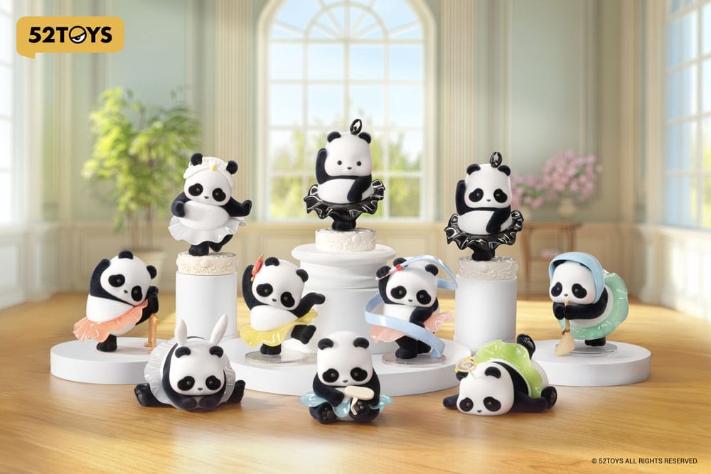Panda Roll Blind Box Figurer Sortiment Balettföreställning 7 cm (8)